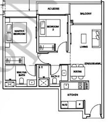 The Watergardens At Canberra (D27), Apartment #594791091
